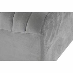 Banqueta DKD Home Decor   90 x 31 x 47 cm Gris Dorado Metal