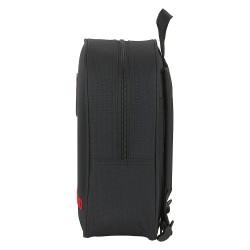 Mochila Escolar Atlético Madrid Negro