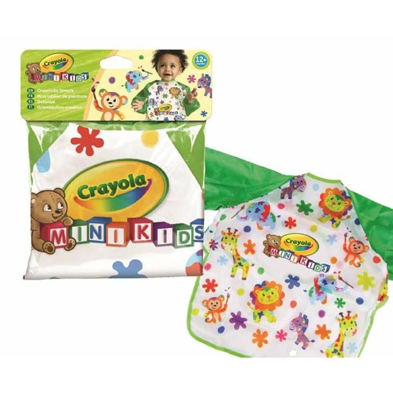 Delantal para Colorear Crayola Ajustable Lavable Con mangas 20 x 1 x 22,5