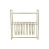 Revistero DKD Home Decor Espejo Dorado Metal (76 x 35 x 83 cm)