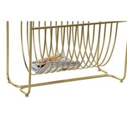 Revistero DKD Home Decor Espejo Dorado Metal (76 x 35 x 83 cm)