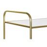 Revistero DKD Home Decor Espejo Dorado Metal (76 x 35 x 83 cm)