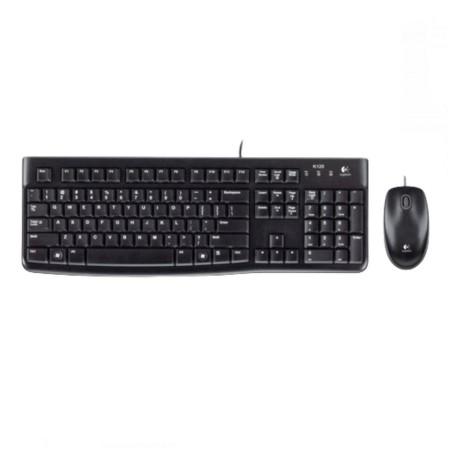 Teclado Logitech Desktop MK120 Negro Francés AZERTY AZERTY