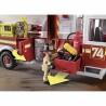 Playset de Vehículos   Playmobil Fire Truck with Ladder 70935         113 Piezas  