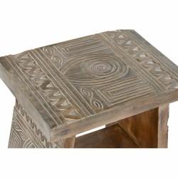 Mesa auxiliar DKD Home Decor Blanco Natural 40 x 30 x 50 cm 41 x 30,5 x 50 cm