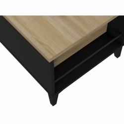 Mesa de Centro Elevable Melamina Roble (100 x 50/72 x 42/55 cm)