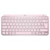 Teclado Inalámbrico Logitech MX Keys Mini Rosa Francés AZERTY