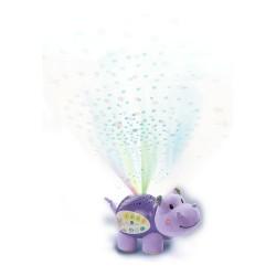 Peluche con Sonido Vtech Hippo Dodo Starry Night (FR) Morado