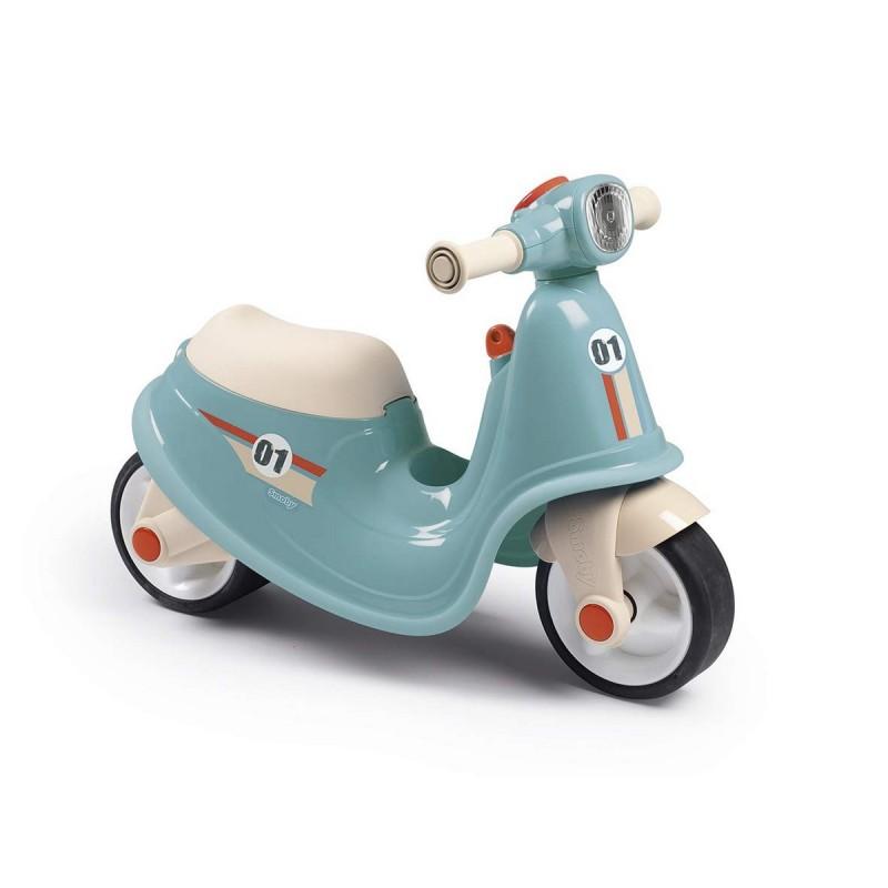 Correpasillos Smoby Scooter Azul Moto