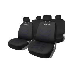 Fundas para Asientos de Coche Sparco Corsa Negro/Azul