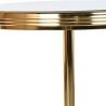 Mesa auxiliar DKD Home Decor Espejo Dorado Latón (42,5 x 42,5 x 49 cm)