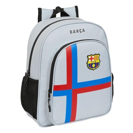 Mochila Escolar F.C. Barcelona Gris (32 x 38 x 12 cm)