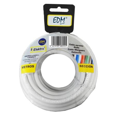 Cable de Interfaz Paralelo EDM 28036 2 x 1,5 mm Blanco 50 m