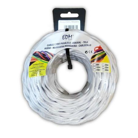 Cable de Interfaz Paralelo EDM 11987 Blanco 25 m 2 x 2,5 mm