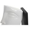 Sujetalibros DKD Home Decor 30,5 x 10 x 22 cm Cara Resina Moderno (2 Unidades)