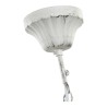 Lámpara de Techo DKD Home Decor Blanco Multicolor Transparente Metal 25 W Shabby Chic 220 V 54 x 54 x 37 cm