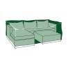 Funda Protectora Altadex Juego de muebles Verde Multicolor Polietileno 300 x 200 x 80 cm