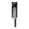 Cuchillo Santoku Quid Professional Inox Chef Black Negro Metal (13 cm) (Pack 10x)