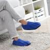 Zapatillas de Casa Calentables en Microondas InnovaGoods Azul