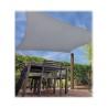 Toldo Ambiance Textil Gris claro (5 x 5 m)