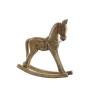 Figura Decorativa DKD Home Decor Balancín Caballo Marrón 61 x 15 x 63 cm