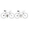 Figura Decorativa DKD Home Decor 78 x 2,5 x 45 cm Bicicleta Vintage (2 Unidades)