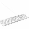 Teclado Mobility Lab Blanco Plateado Mac OS AZERTY