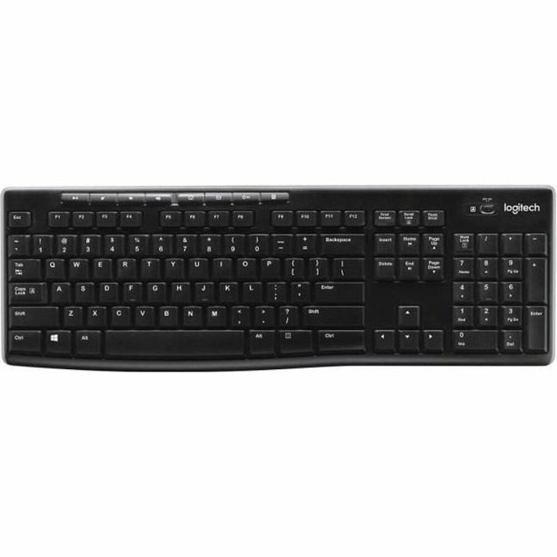 Teclado Inalámbrico Logitech Francés Negro AZERTY