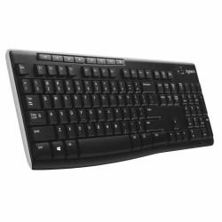 Teclado Inalámbrico Logitech Francés Negro AZERTY