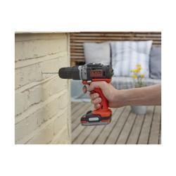 Taladro Percutor Black & Decker BDCHD12S1-XJ 12V 1,5 Ah 12 V