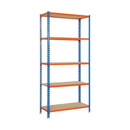 Estantería Simon Rack Maderclick 5/400 750 kg Metal 5 Estantes Aglomerado (180 x 90 x 40 cm)