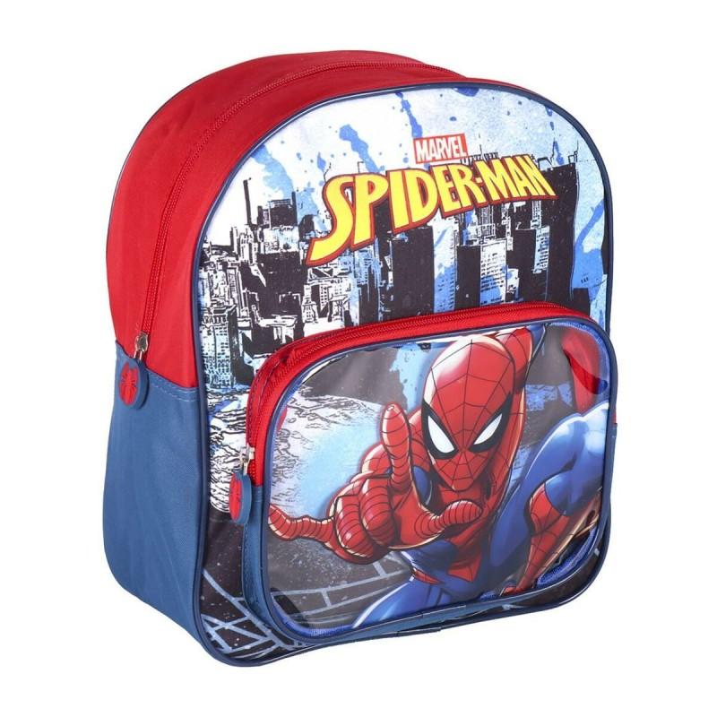 Mochila Escolar Spider-Man Rojo 25 x 30 x 12 cm