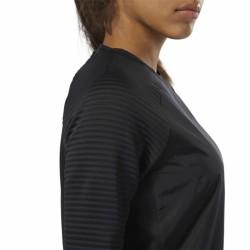 Camiseta de Manga Larga Mujer Reebok Thermowarm Deltapeak Negro