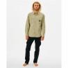 Camisa de Manga Larga Hombre Rip Curl Epic Beige