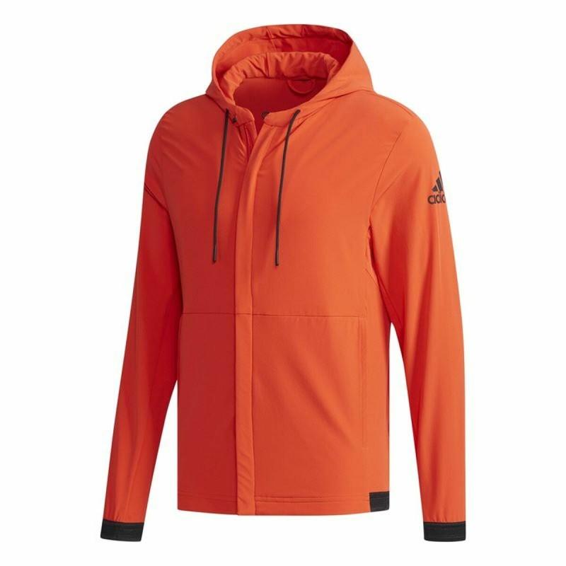 Chaqueta Deportiva para Hombre Adidas Naranja Oscuro