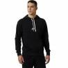 Sudadera con Capucha Hombre New Balance Essentials Fleece Negro