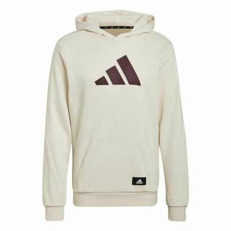 Sudadera con Capucha Hombre Adidas Future Icons Beige