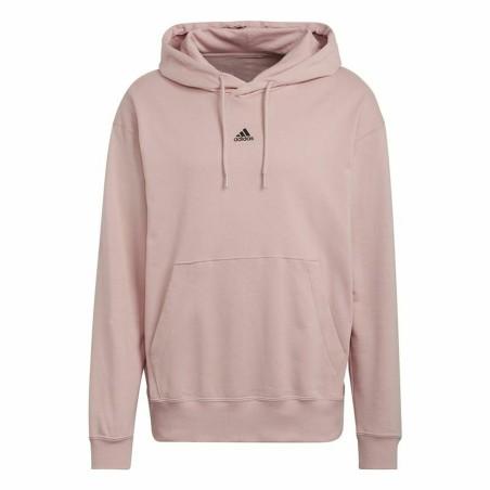 Sudadera con Capucha Hombre Adidas Essentials Rosa