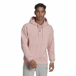 Sudadera con Capucha Hombre Adidas Essentials Rosa