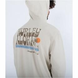 Sudadera con Capucha Hombre Hurley Beige