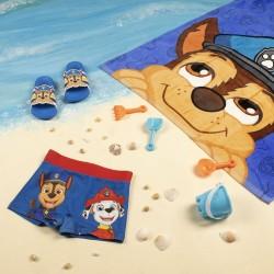 Bañador Boxer Para Niños The Paw Patrol Azul