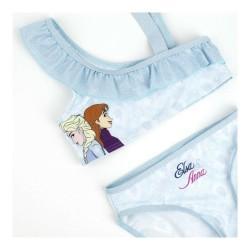 Bikini-Braga Para Niñas Frozen Azul Azul claro