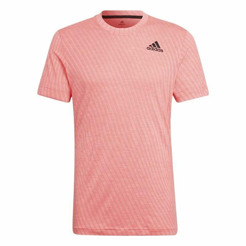 Camiseta de Manga Corta Hombre Adidas Freelift Rosa