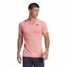 Camiseta de Manga Corta Hombre Adidas Freelift Rosa