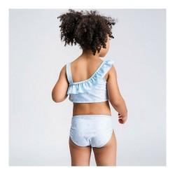 Bikini-Braga Para Niñas Frozen Azul Azul claro