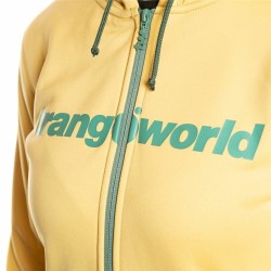 Chaqueta Deportiva para Mujer Trangoworld Liena Con capucha Amarillo