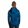 Chaqueta Deportiva para Mujer Trangoworld Liena Con capucha Azul