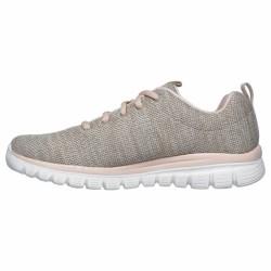 Zapatillas Deportivas Mujer Skechers Graceful-Twisted Fortune Beige