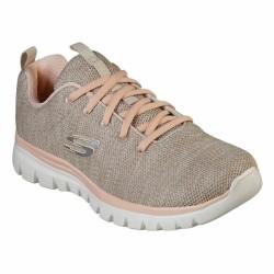 Zapatillas Deportivas Mujer Skechers Graceful-Twisted Fortune Beige