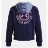 Sudadera con Capucha Mujer Under Armour Rival Fleece Azul marino